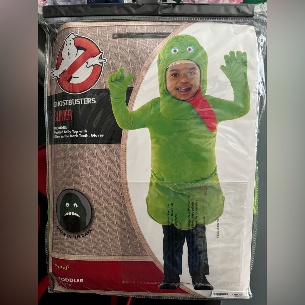 Spirit Slimer Kids Costume - Green and Red